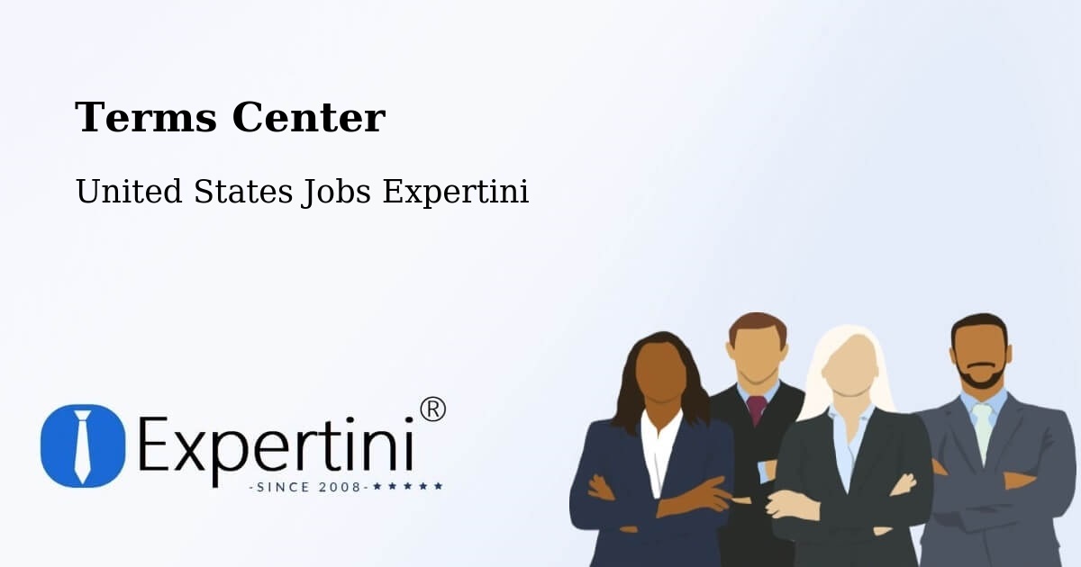 Terms of Service – Big Lake - United States Jobs Expertini
